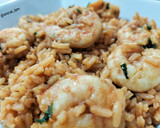 Foto del paso 10 de la receta: Arroz frito con langostinos salteados en salsa de ostras