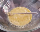 A picture of step 2 of Fried pesto chicken!!.
