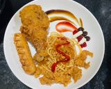 Hình bước làm 7 của món Đùi gà KFC chiên