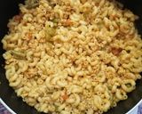 A picture of step 5 of Italian chicken & Veg Pasta.
