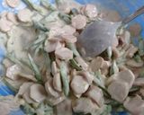 Foto langkah ke 3 dari resep Bakwan Sosis Buncis.
