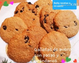 Foto del paso 7 de la receta: Galletas de avena con pasas y arándanos