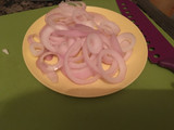 Aros de cebolla fritos
