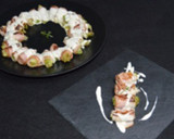 Foto del paso 5 de la receta: Rollitos de bacón con puerros y salsa queso azul