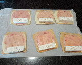 Foto del paso 1 de la receta: Rollitos de jamón y queso feta