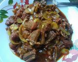 Foto langkah ke 8 dari resep Daging Sapi Teriyaki.