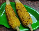 A picture of step 9 of Baked and roasted sweet corn.