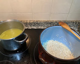 Foto del paso 2 de la receta: Auténtica receta italiana-Risotto ai funghi (con setas)