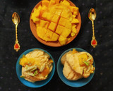 मैंगो आइसक्रीम (mango ice cream recipe in Hindi) रेसिपी चरण 3 फोटो
