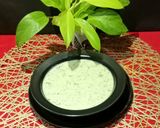 A picture of step 5 of Methi Matar Malai.