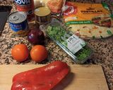 A picture of step 1 of Tuna Burritos.