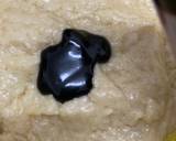 Eggless Mini Marble Cake tanpa menggunakan mixer