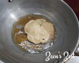 A picture of step 2 of Spring Onion Pooris.