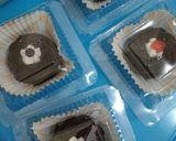 Foto langkah ke 4 dari resep Black forest ekonomis 1telur.