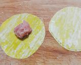 รูปขั้นตอนการทำที่ 2 ของ ขนมจีบหมูเด้ง-ไข่เค็ม