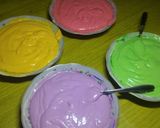 Foto langkah ke 5 dari resep Steamed Rainbow cake moiiiisst..