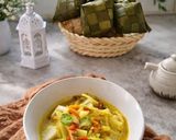 Foto langkah ke 10 dari resep Ketupat Sayur.