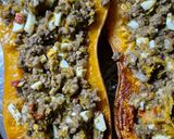 Foto del paso 6 de la receta: Zapallo anco relleno 💖