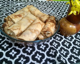 Foto del paso 7 de la receta: Crepes rellenos de requesón !