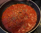Foto del paso 4 de la receta: Macarrones con chistorra (y queso rallado gratinado)