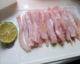 A picture of step 1 of Simple fish fingers with tartar sauce and coleslaw.