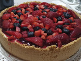 Cheesecake de Frutos Rojos (sin horno)