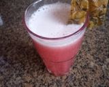 A picture of step 4 of #Weekly jikonichallenge pineaple ginger spiced juice.