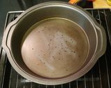A picture of step 5 of Socca (Farinata)-A Gluten-Free Chickpea Flatbread.