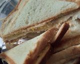 A picture of step 10 of Egg chicken sandwich with YUMMy Tea.