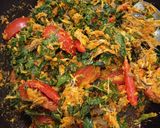 Foto langkah ke 3 dari resep Pepes Daun Singkong Ikan Tongkol.
