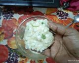 A picture of step 2 of Sabudana Vada.