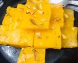 A picture of step 8 of Tapkir halva / arrowroot halwa.