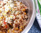 A picture of step 4 of Niçoise Rice Salad 🍚 with Tuna 😋.