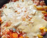 A picture of step 5 of From Valley to Veggie Bowl: The Aromatic Magic of Mix Veg Rogan Josh.