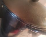 A picture of step 4 of Ky Country Hambone BBQ Beans (stovetop bbq baked beans).