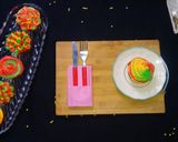 A picture of step 20 of 3 colour Cupcakes.