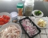 Foto del paso 1 de la receta: Pechuga de Pollo Deshilachada al Orégano a lo Carmelita.