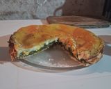 Foto del paso 11 de la receta: Tarta de espinaca y ricota, huevos cocidos con salsa bechamel🥬🥬