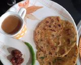 A picture of step 4 of Rice Thepla.