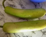 A picture of step 1 of Lauki Raita (without tarka).