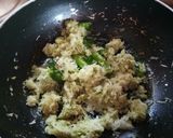 A picture of step 2 of MaavinkayiBevinahoo Gojju.