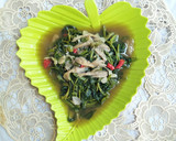 Foto langkah ke 4 dari resep Tumis Kangkung Jamur.