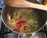 A picture of step 2 of Roasted Pumpkin Soup.