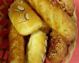 A picture of step 14 of Pretzels,Bagels and almond Buns with 1 dough.