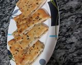 A picture of step 6 of Kheema naan.