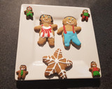 Foto del paso 8 de la receta: Galletitas de jengibre decoradas