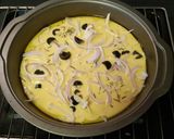 A picture of step 9 of Socca (Farinata)-A Gluten-Free Chickpea Flatbread.