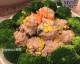 A picture of step 10 of Corn Tofu Pork Meatballs.