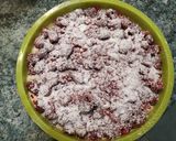 Gyümölcsös - túrós sütemény (szénhidrátcsökkentett) recept fázis 7 fotója