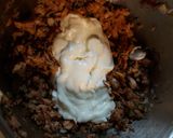 A picture of step 6 of Salted, Cod Patties, with Sauce.